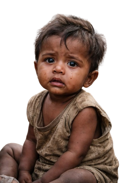 poor child
