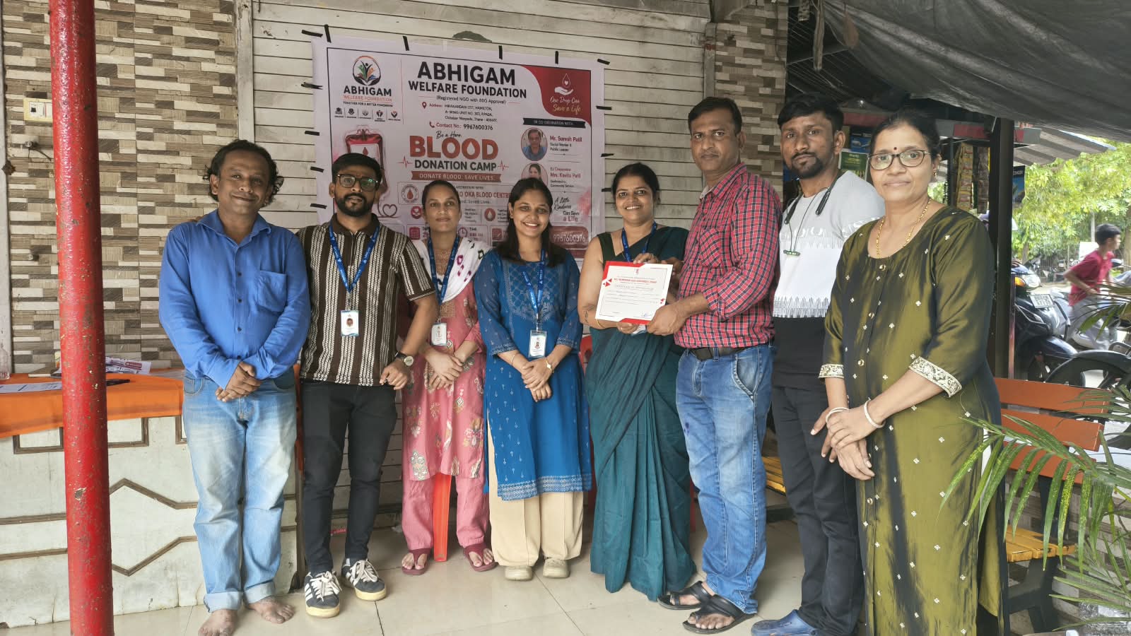 Blood Donation & Blood Testing Camp – A Successful First Initiative